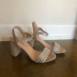 Jeweled Steve Madden heels